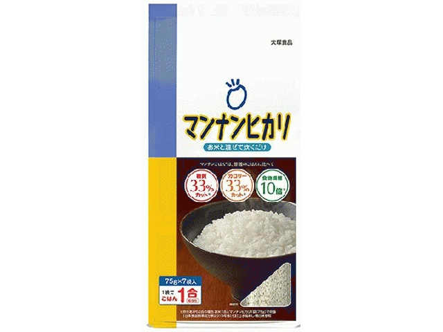 大塚 マンナンヒカリＳＴ ７５ｇ×７本 □お取り寄せ品 【購入入数１０個】