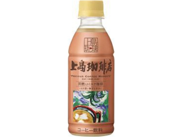 上島珈琲店 黒糖入りミルク珈琲Ｐ２７０ｍｌ △ 【購入入数２４個】