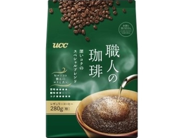 ＵＣＣ 職人の珈琲 深いコクのスペシャル２８０ｇ □お取り寄せ品 【購入入数１２個】