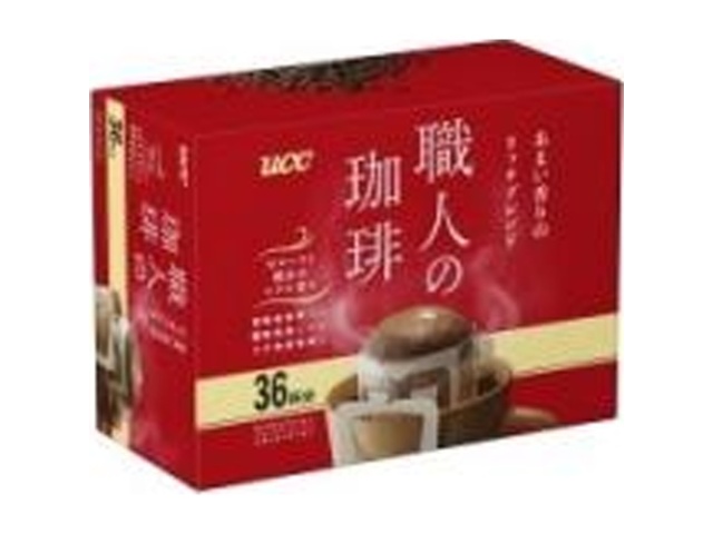 ＵＣＣ 職人の珈琲あまい香りのリッチブレンド３６Ｐ □お取り寄せ品 【購入入数６個】