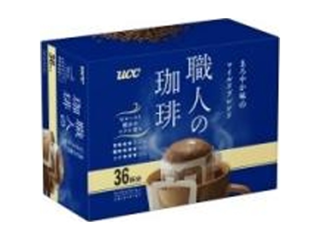 ＵＣＣ 職人の珈琲 まろやか味のマイルド３６Ｐ □お取り寄せ品 【購入入数６個】