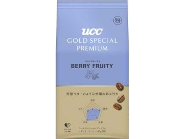 ＵＣＣ ＧＳＰＰベリーフルーティ１４０ｇ □お取り寄せ品 【購入入数１２個】
