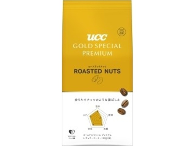 ＵＣＣ ＧＳＳＰ炒り豆ローステッドナッツ１４０ｇ □お取り寄せ品 【購入入数１２個】