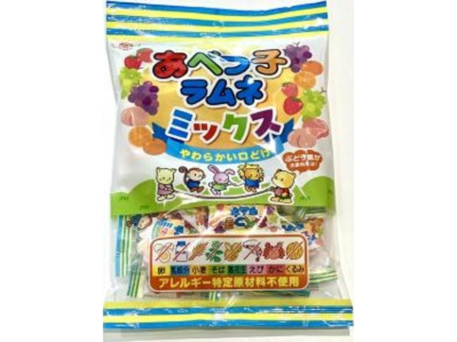 安倍 あべっ子ラムネミックス ７０ｇ □お取り寄せ品 【購入入数１２個】