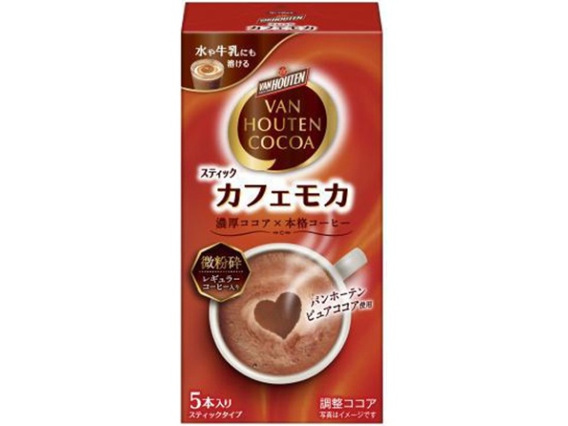 バンホーテン カフェモカ ５Ｐ □お取り寄せ品 【購入入数３０個】