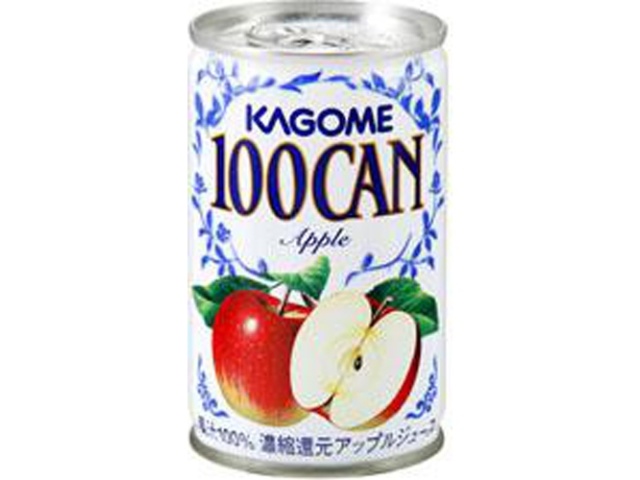 カゴメ １００ＣＡＮアップル １６０ｇ □お取り寄せ品 【購入入数３０個】