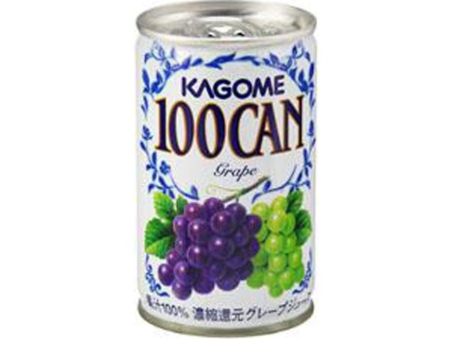 カゴメ １００ＣＡＮグレープ １６０ｇ □お取り寄せ品 【購入入数３０個】