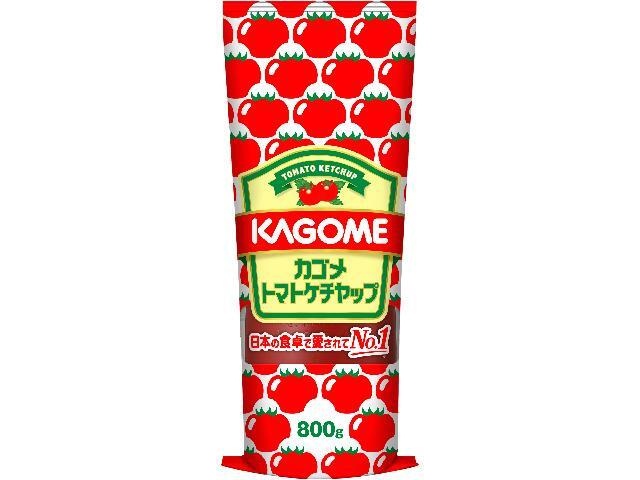 カゴメ トマトケチャップ ８００ｇ △ 【購入入数１２個】