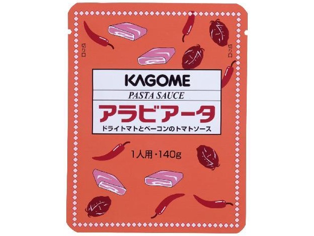 カゴメ アラビアータ １４０ｇ業務用 □お取り寄せ品 【購入入数６０個】