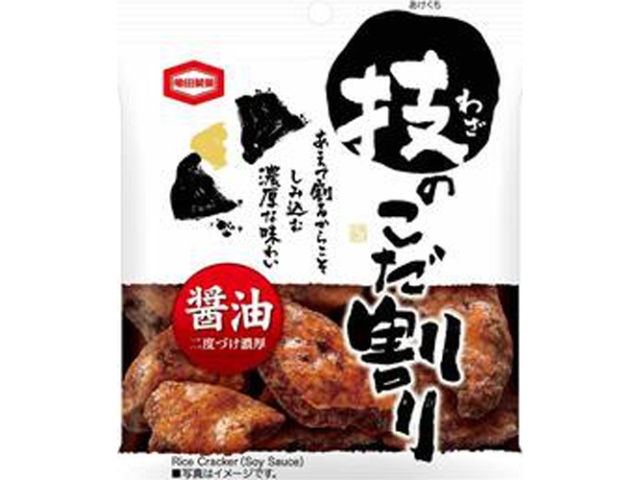 技のこだ割り濃厚しょうゆ ４０ｇ △ 【購入入数１２個】