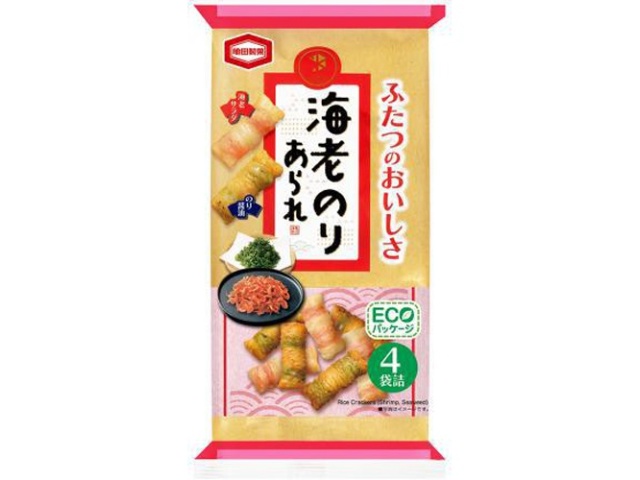 亀田 海老のりあられ ６４ｇ □お取り寄せ品 【購入入数１２個】