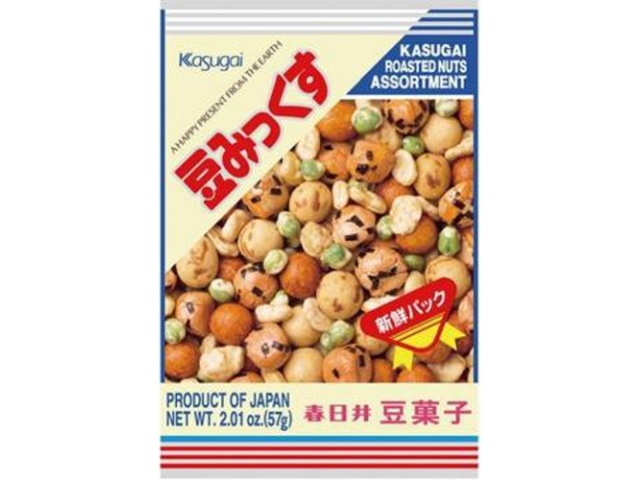 春日井製菓 ロング特輸豆みっくす ５７ｇ □お取り寄せ品 【購入入数２４個】