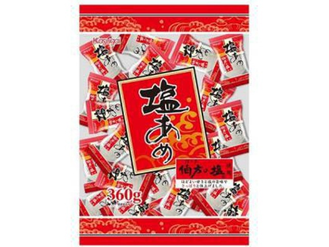 春日井製菓 塩あめ ３６０ｇ □お取り寄せ品 【購入入数１２個】