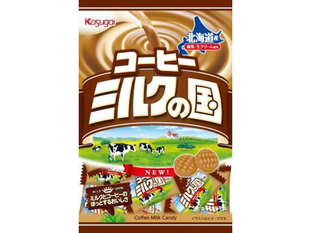 春日井製菓 コーヒーミルクの国 １０６ｇ 【新商品 3/9 発売】 △ 【購入入数１２個】