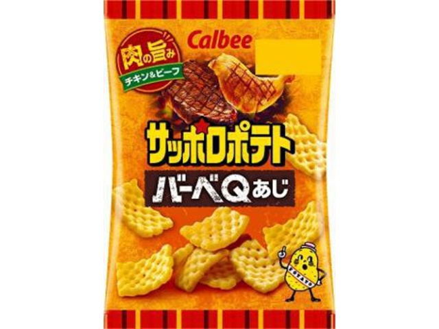 カルビー サッポロポテトバーベＱあじ ２４ｇ △ 【購入入数２４個】