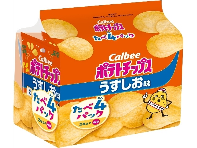 カルビー ポテトＣうすしお味たべよんパック ９６ｇ  【購入入数８個】