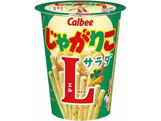 カルビー じゃがりこ サラダＬサイズ６８ｇ □お取り寄せ品 【購入入数１２個】