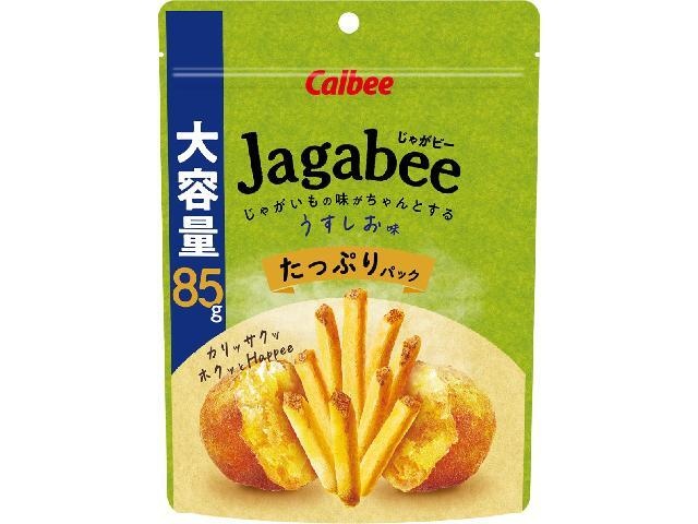 カルビー Ｊａｇａｂｅｅうすしお味たっぷり ８５ｇ □お取り寄せ品 【購入入数１２個】