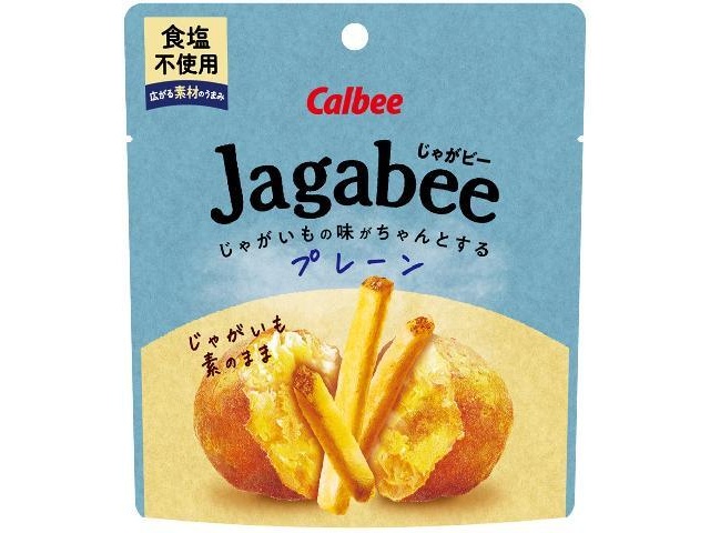 カルビー Ｊａｇａｂｅｅ プレーン食塩不使用３８ｇ  【購入入数１２個】