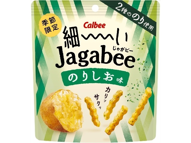 カルビー 細ーいＪａｇａｂｅｅのりしお味３５ｇ 【新商品 4/13 発売】  【購入入数１２個】