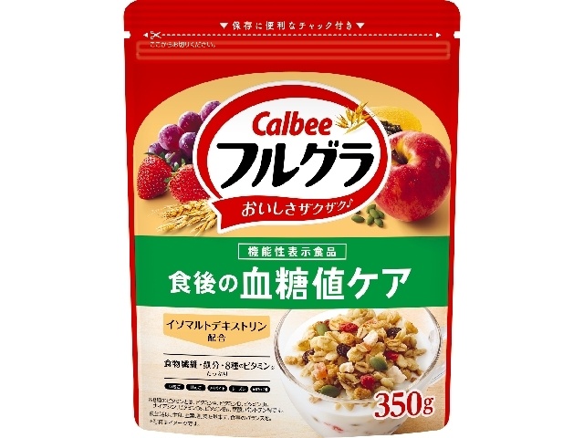カルビー フルグラ 食後の血糖値ケア３５０ｇ □お取り寄せ品 【購入入数８個】