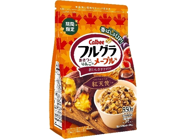 カルビー フルグラおさつとりんご５５０ｇ □お取り寄せ品 【購入入数６個】