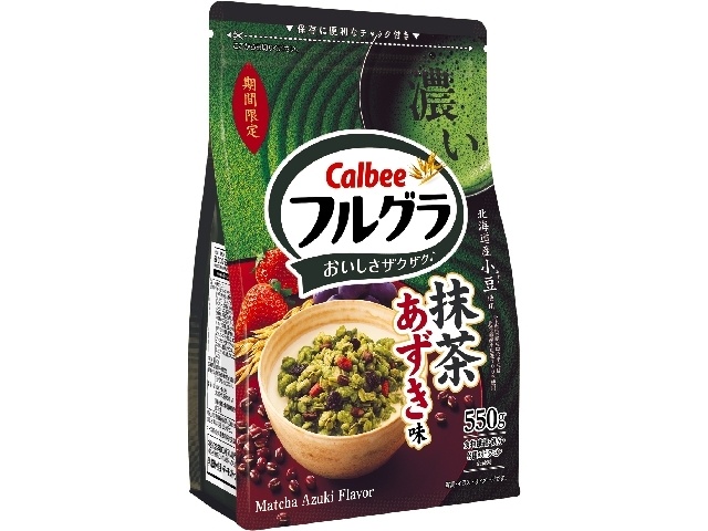 カルビー フルグラ抹茶あずき味５５０ｇ 【新商品 3/1 発売】  【購入入数６個】
