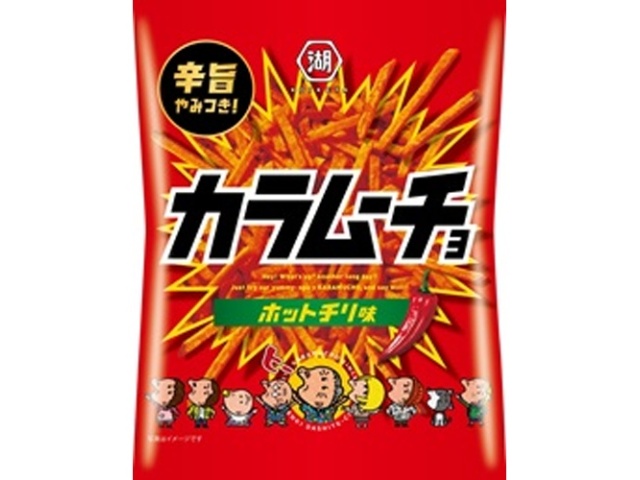 湖池屋 スティックカラムーチョホットチリ味９０ｇ □お取り寄せ品 【購入入数１２個】