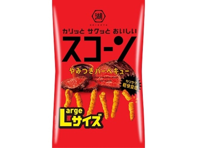 湖池屋 Ｌスコーン やみつきバーベキュー１７０ｇ  【購入入数１２個】