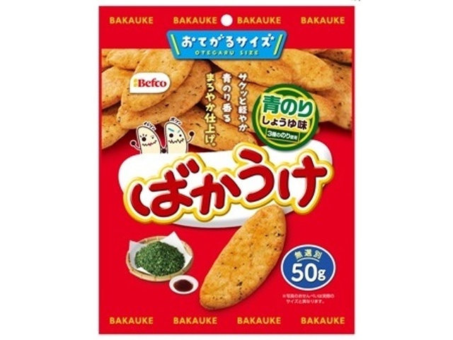 栗山米菓 ５０ｇばかうけ青のり □お取り寄せ品 【購入入数２０個】