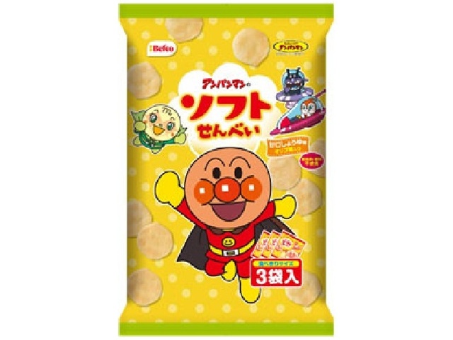栗山米菓 アンパンマンのソフトせん４８ｇ □お取り寄せ品 【購入入数１２個】