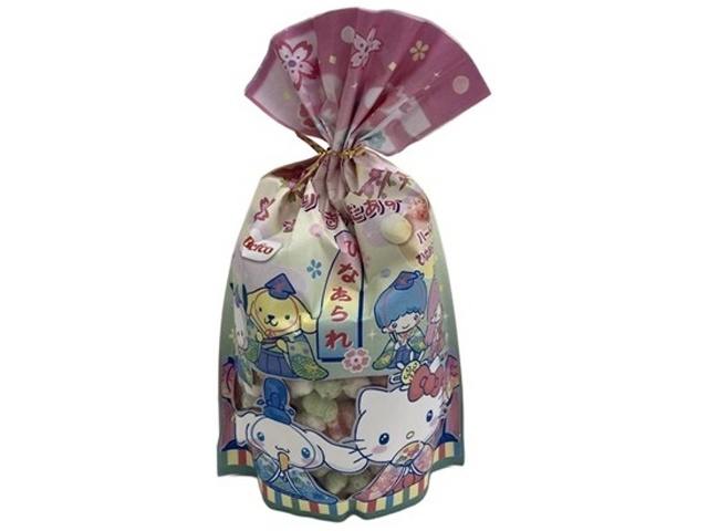 栗山米菓 巾着サンリオキャラクターズひなあられ６０ｇ 【新商品 12/15 発売】  【購入入数２０個】