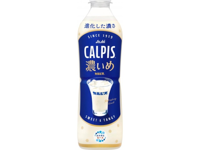 カルピス 濃いめ Ｐ４９０ｍｌ 【新商品 2/24 発売】 【今月の特売 飲料水】 【購入入数２４個】