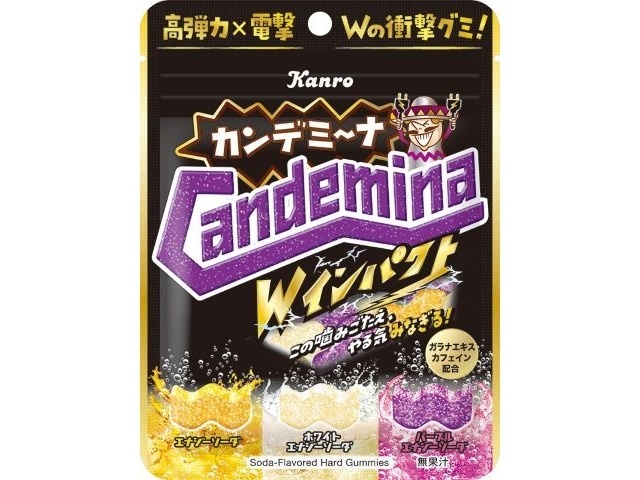 カンロ カンデミーナグミＷインパクト ７２ｇ △ 【購入入数６個】