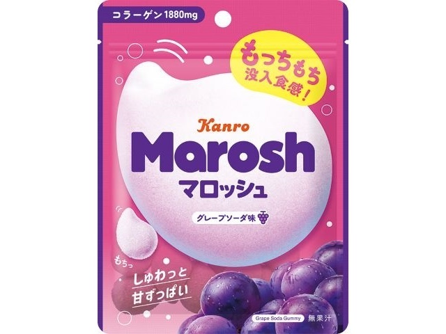 カンロ マロッシュ グレープソーダ味５０ｇ △ 【購入入数６個】