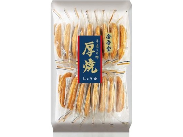 金吾堂 大袋厚焼しょうゆ １７枚 □お取り寄せ品 【購入入数６個】