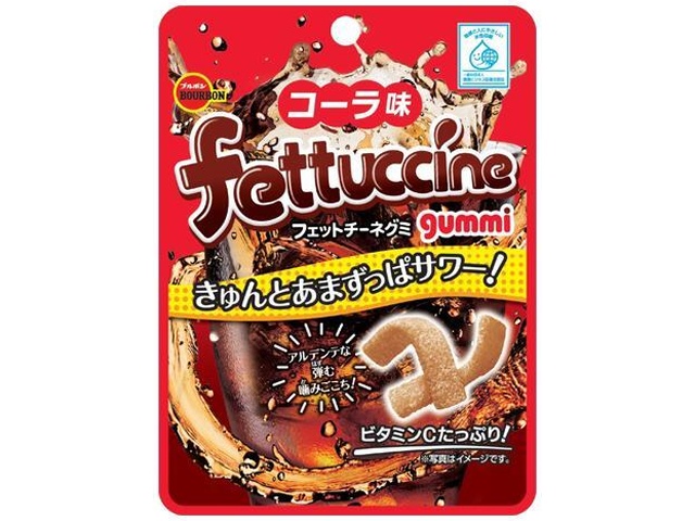 ブルボン フェットチーネグミコーラ味 ５０ｇ △ 【購入入数１０個】