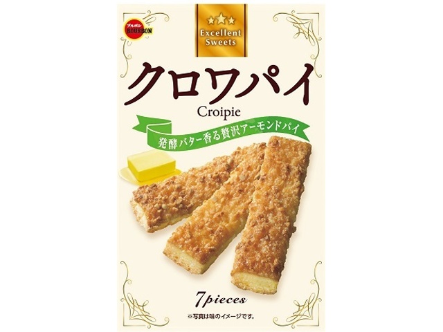ブルボン クロワパイ ７本 △ 【購入入数５個】
