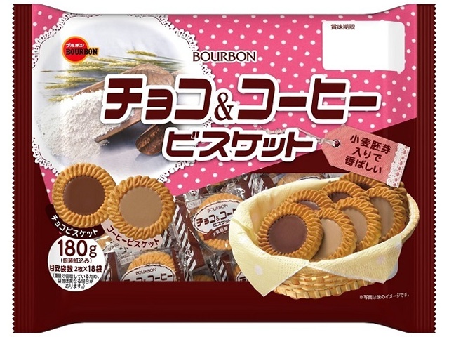 ブルボン チョコ＆コーヒー １８０ｇ □お取り寄せ品 【購入入数１２個】