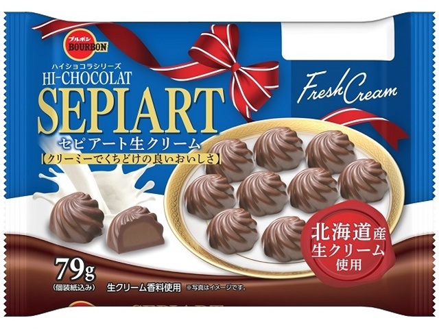 ブルボン セピアート 生クリーム７９ｇ □お取り寄せ品 【購入入数４０個】