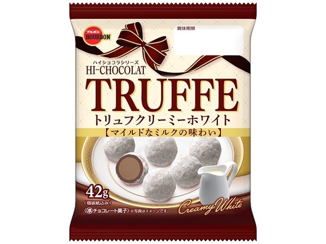 ブルボン トリュフクリーミーホワイト ４２ｇ □お取り寄せ品 【購入入数４０個】