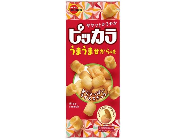 ブルボン ピッカラ うまうま甘から味４９ｇ □お取り寄せ品 【購入入数４０個】