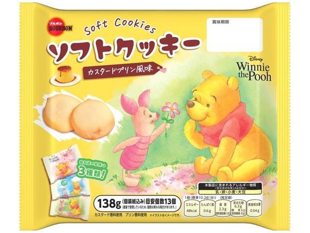 ブルボン ディズニーソフトクッキーＳＰ１３８ｇ 【新商品 2/24 発売】  【購入入数１２個】