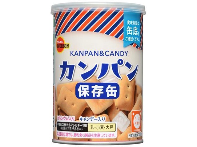 ブルボン 缶入カンパン １００ｇ 【新商品 4/7 発売】 □お取り寄せ品 【購入入数２４個】