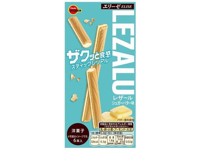 ブルボン レザール ６本 【新商品 3/10 発売】 □お取り寄せ品 【購入入数８０個】