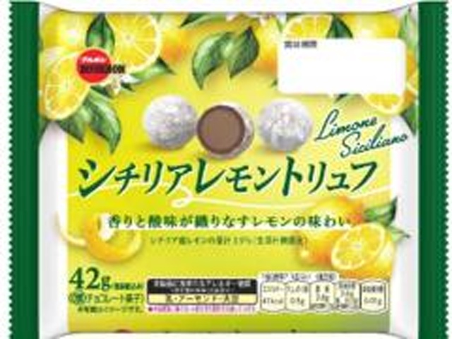 ブルボン シチリアレモントリュフ４２ｇ 【新商品 3/24 発売】 □お取り寄せ品 【購入入数４０個】