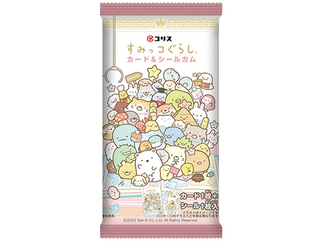 コリス すみっコぐらしカード＆シールガム □お取り寄せ品 【購入入数３６０個】