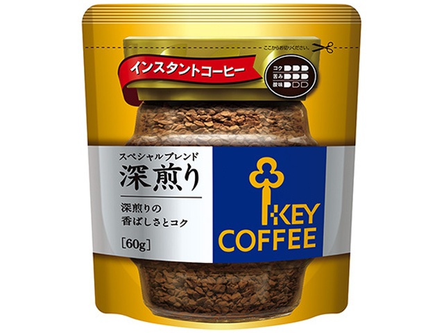 キー ＩＣスペシャルブレンド 深煎り袋６０ｇ □お取り寄せ品 【購入入数２４個】