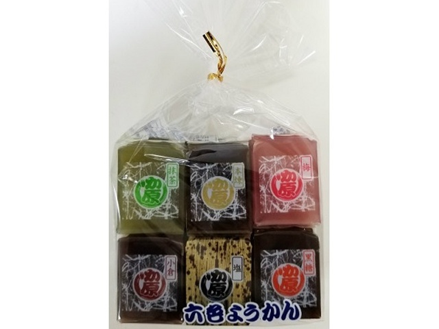 かし原 六色ようかん３５ｇ×１２ △ 【購入入数１２個】