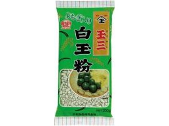 玉三 よもぎ白玉粉 ２００ｇ □お取り寄せ品 【購入入数４０個】